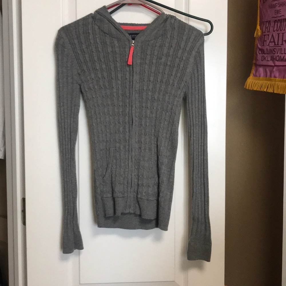 Aeropostale zip up sweater